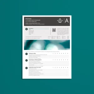 Apostasis Customer Questionnaire US Letter Template