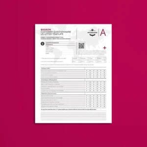 Basikon Customer Questionnaire US Letter Template