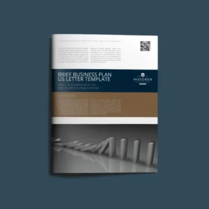 Brief Business Plan US Letter Template