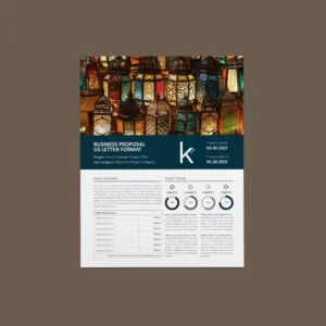 Business Proposal US Letter Template